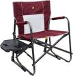 Krzesło GCI Freestyle Rocker XL with Side Table Kolor: czerwony