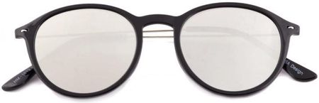Okulary przeciwsłoneczne Lenonki HM-1613A czarne lustrzane