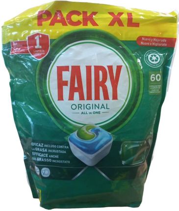 Fairy Kapsułki do zmywarki Original All in One Pack XL 60 kaps.