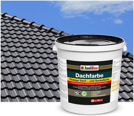 Farba Dachowa Membrana Izolacja Antracyt 12Kg - zdjęcie 3