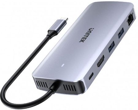 HUB Unitek 6 in 1 USB C3.2 10G Hub with PCIe M.2 and SATA SSD (D1120A01)