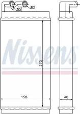 Zdjęcie Nissens Nagrzewnica 70230 - Jasło