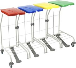 Tts Stelaż Wózek Na Odpady Z Pedałem Zibi 4X120L (Es70421C)