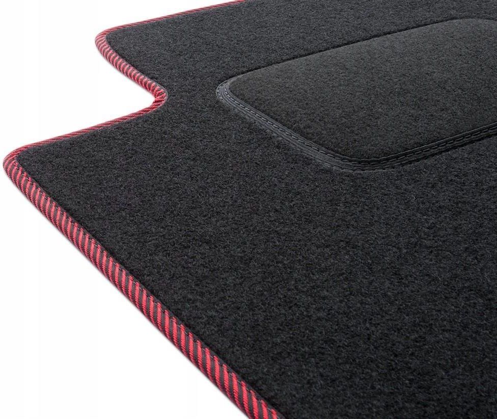 M MOTOS Tappetino Auto Conducente Per VW T4 1990-2003 | Velours Premium Grigio Antiscivolo Con Fissaggio 1 Pezzo