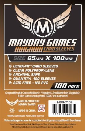 Mayday Koszulki Magnum Copper 65x100mm 100szt.