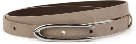 Elegancki pasek damski zamszowy D129.15 - stylowy dodatek do każdej stylizacji