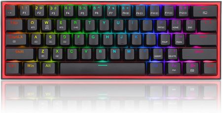 Klawiatura Redragon K616 Fizz PRO Black Red Switch (K616RGBPROBLACK)