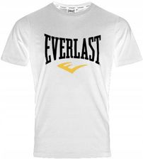 Bawełniana koszulka męska T-shirt Everlast biały M