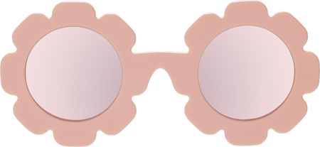BABIATORS Flower Peachy Keen, lustrzane okulary przeciwsłoneczne z polaryzacją, brzoskwinia, 3-5 lat