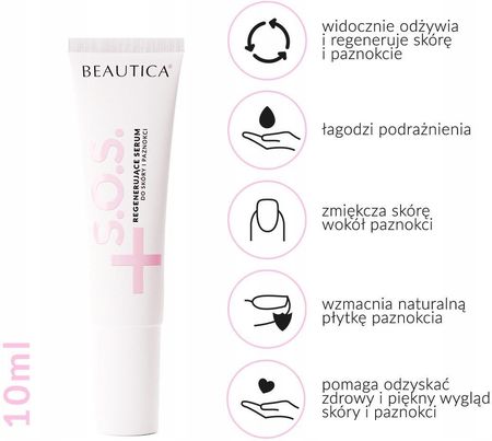 S.O.S. Regenerujące serum do skóry i paznokci 10ml - zdjęcie 3