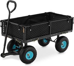 Produkt z Outletu: Hillvert Wózek Ogrodowy - Składany - 300 Kg - - Ht-Twin 300