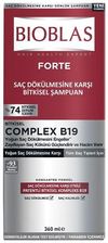 Zdjęcie Bioblas Forte Complex B19 Ziołowy szampon przeciw intensywnemu wypadaniu włosów 360 ml - Ostroróg