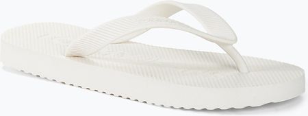 Japonki damskie Tommy Jeans Logo Flip Flop ecru | WYSYŁKA W 24H | 30 DNI NA ZWROT