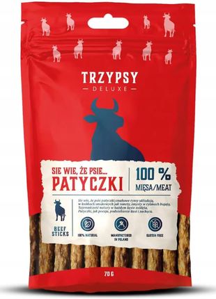 Trzypsy Siewie Patyczki Dla Psa Wołowina 70G - zdjęcie 2