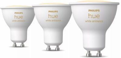 PHILIPS HUE White Ambiance GU10 3szt. 4.2W (929003666703)