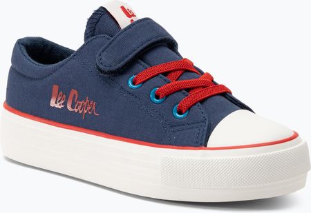 Trampki dziecięce Lee Cooper LCW-24-31-2275 navy | WYSYŁKA W 24H | 30 DNI NA ZWROT