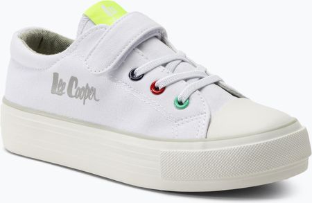 Trampki dziecięce Lee Cooper LCW-24-31-2272 white | WYSYŁKA W 24H | 30 DNI NA ZWROT