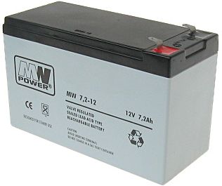 Akumulator 12V/7.2Ah-Mw 12V/7.2AH-MW