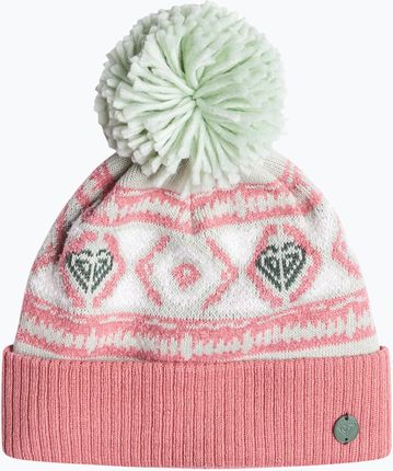 Czapka zimowa dziecięca ROXY Silver Speke Girl Beanie dusty rose | WYSYŁKA W 24H | 30 DNI NA ZWROT