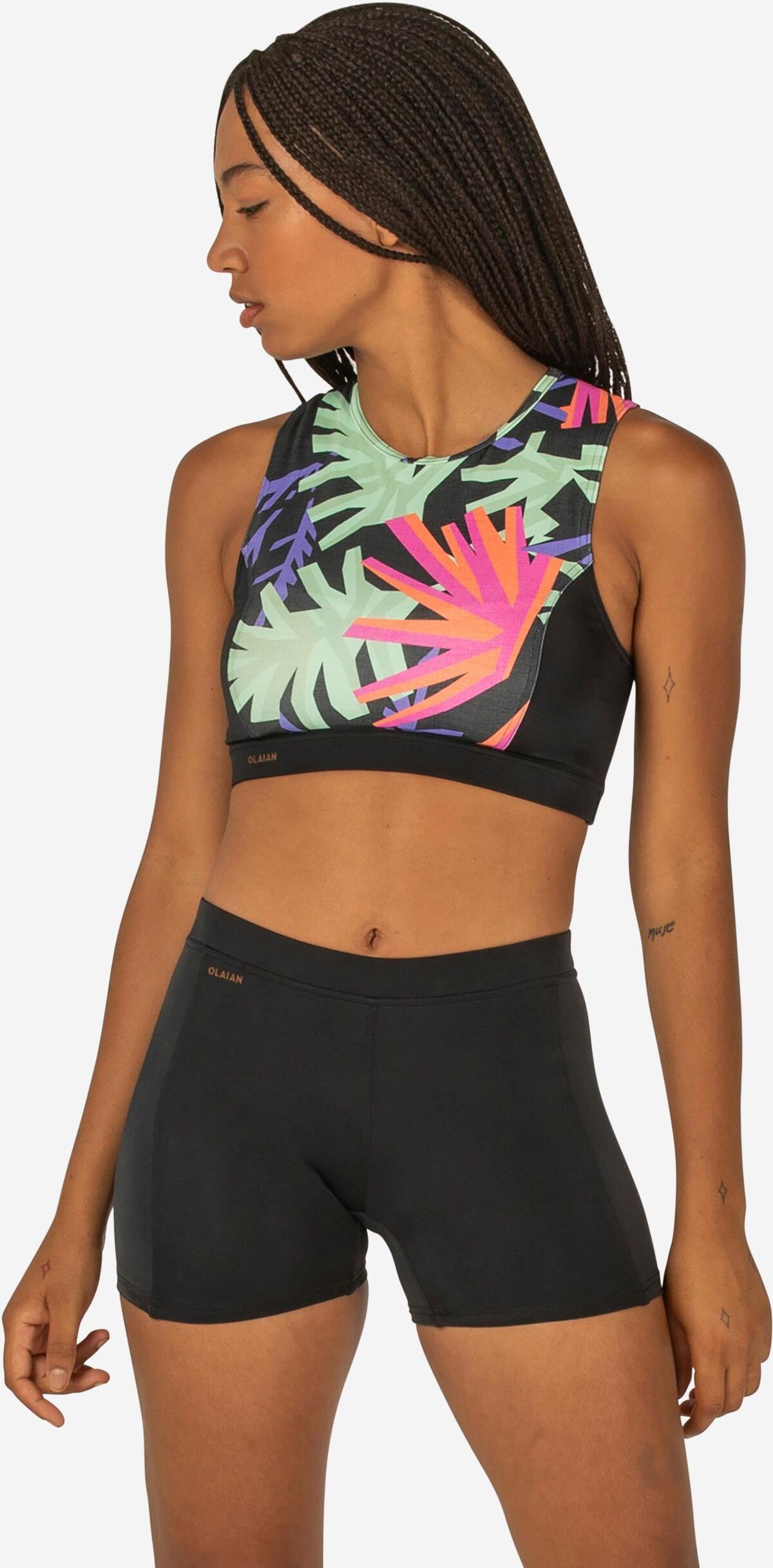 Zdjęcie Szorty surfingowe damskie Olaian Reva | Darmowa dostawa na wybrane produkty! Tylko online! - Piaski