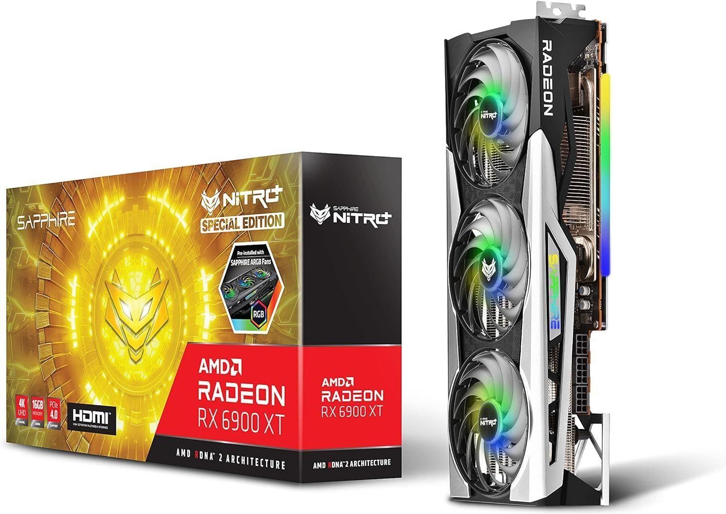 Sapphire Nitro+ Radeon RX 6900 XT 特別版 Sprzęt komputerowy outlet Produkt z Outletu: Karta Graficzna
