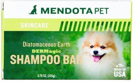 Dermagic Mendota Pet Dermagic Szampon Z Ziemi Okrzemkowej Antybakteryjny Do Skóry Suchej I Wrażliwej I Z Bsd W Kostce