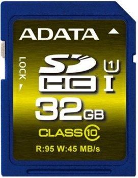 ADATA CARD SDHC 32GB Class 10 UHS-I (ASDH32GUI1CL10-R)