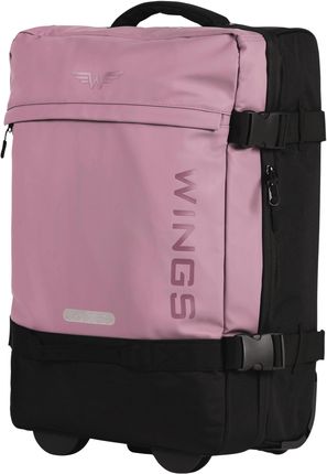 WINGS Walizka miękka Mała kabinowa 20" STORK Light Purple