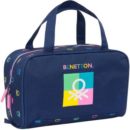 School Toilet Bag Benetton Cool Navy Blue 31 x 14 x 19 cm (S4309969) BB.S4309969