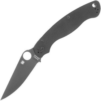 Spyderco Inc. Nóż Składany Spyderco Military 2 Black G10 Black Dlc Cpm S30V By Sal Eric Glesser C36Gpbk2