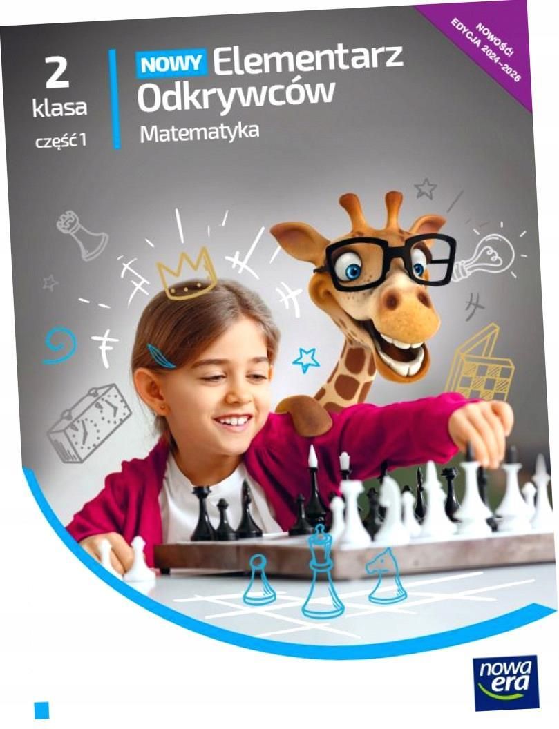 Książka Elementarz odkrywców Nowy 2 Matematyka podr cz.1 Nowa Era
