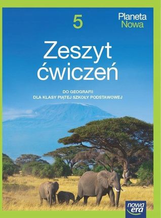 Geografia Planeta nowa NEON zeszyt ćwiczeń dla klasy 5 szkoły podstawowej EDYCJA 2024-2026