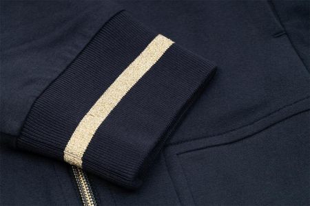 EMPORIO ARMANI EA7 sportowy damski dres NAVY BLUE - zdjęcie 6