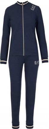 EMPORIO ARMANI EA7 sportowy damski dres NAVY BLUE