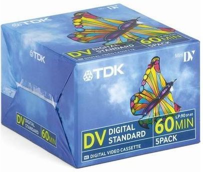 TDK Kaseta Mini-DV 60min 1 szt. (t17343) - Opinie i ceny na Ceneo.pl