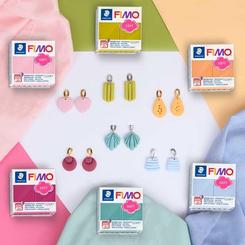 Bloc de pâte à modeler Fimo Soft 57 grammes blanc Bloc de pâte à modeler Fimo Soft 57 grammes blanc