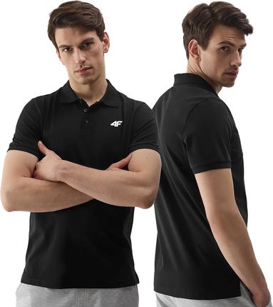 Koszulka Polo męska 4F czarna - 3XL