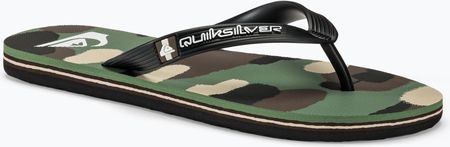 Japonki męskie Quiksilver Molokai Art II black/brown/green | WYSYŁKA W 24H | 30 DNI NA ZWROT