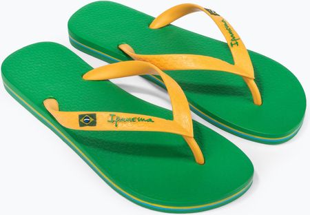 Japonki męskie Ipanema Clas Brasil II AD green/yellow | WYSYŁKA W 24H | 30 DNI NA ZWROT