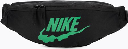 Saszetka nerka Nike Heritage Waistpack 3 l black/stadium green | WYSYŁKA W 24H | 30 DNI NA ZWROT