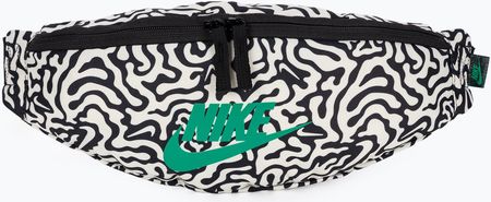 Saszetka nerka Nike Heritage Waistpack 3 l black/coconut milk/stadium green | WYSYŁKA W 24H | 30 DNI NA ZWROT