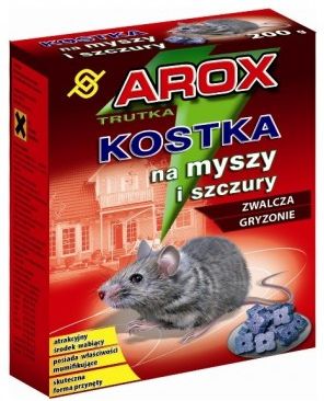 Agrecol Arox kostka na myszy i szczury 200 g