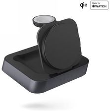 ZENS Nightstand Charger Pro 2 - ładowarka bezprzewodowa Qi2 15W do dwóch urządzeń kompatybilna z MagSafe (ZEDC28B/00)