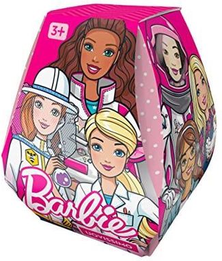 Barbie - Uovissimo, zainspirowany światem STEM, z 1 modnymi i 9 akcesoriami, zabawkami dla dzieci 3+ lat, HJR57