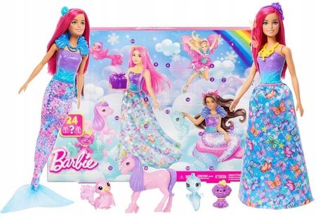 Barbie Dreamtopia Kalendarz adwentowy Kraina Fantazji HRG90