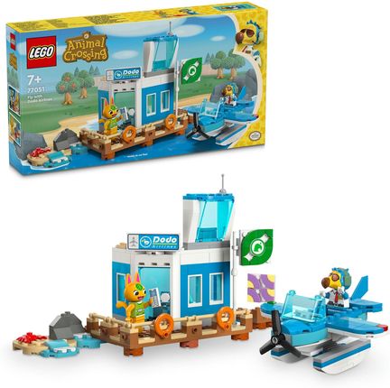 LEGO Animal Crossing 77051 Lot z Dodo Airlines