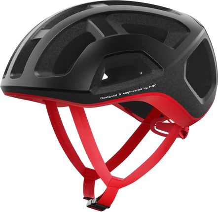 Poc Kask Rowerowy Ventral Lite Czarny Czerwony L