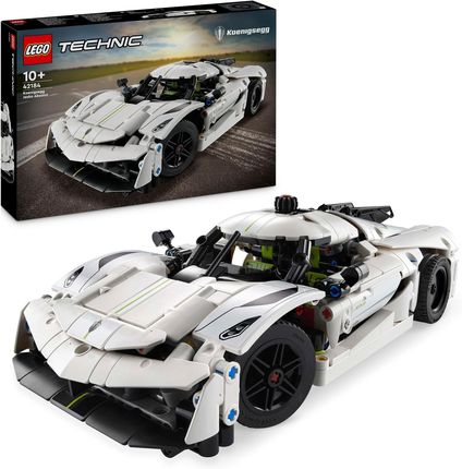 LEGO Technic 42184 Biały hipersamochód Koenigsegg Jesko Absolut