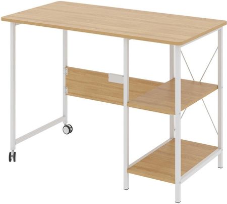 Biurko Składane Loftowe Maclean 107X45X75Cm Jasny Buk, Mc-411 W