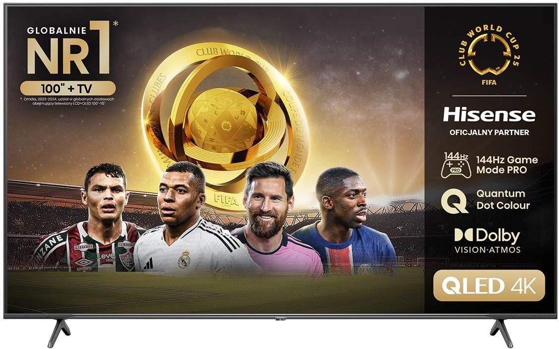 Hisense 65E7NQ PRO (QLED) 65″ 4K UHD – zdjęcie produktu z Ceneo